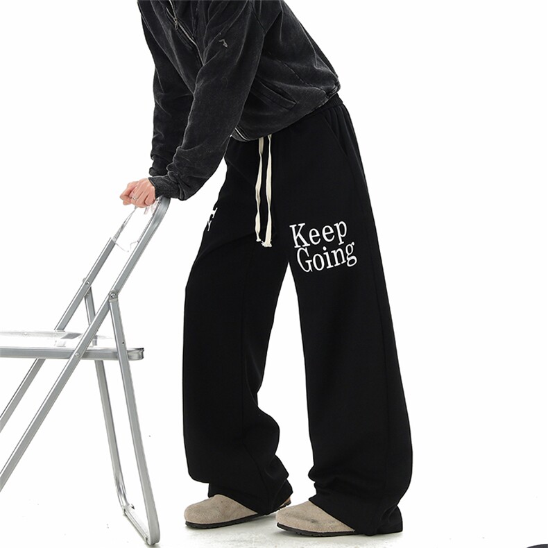 《现货》重磅350g印花卫裤休闲裤GXX180-P65控98，男装休闲裤，电商C303