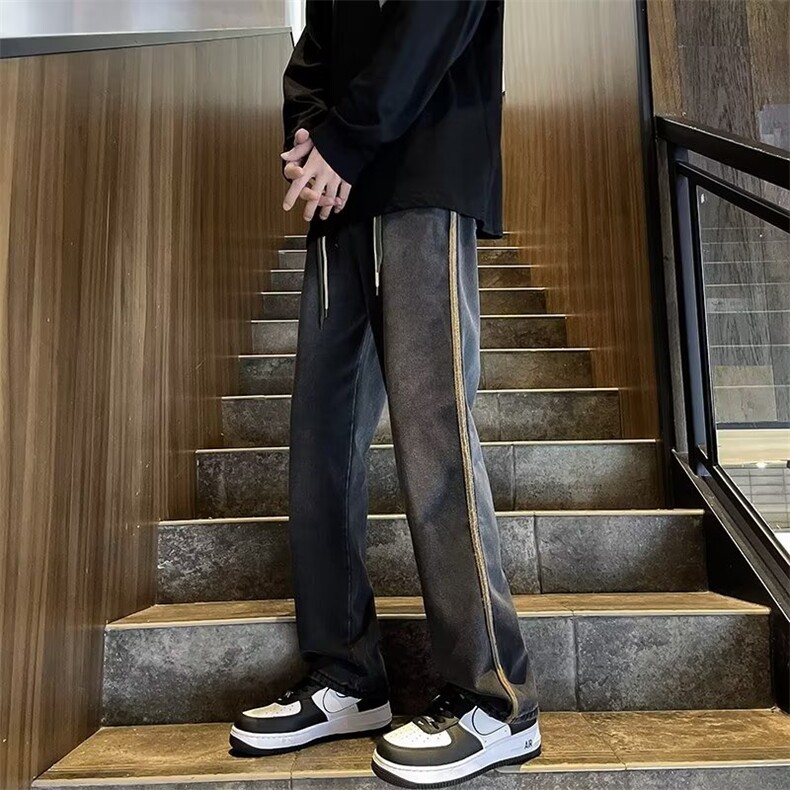美式牛仔裤男款秋季长裤潮NT315P42,男装牛仔裤,星座1116-2