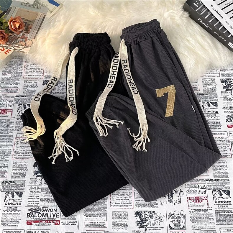 男新款青少年时尚休闲刺绣弹力灯芯绒裤K1708P32,男装休闲裤,星座1116-2