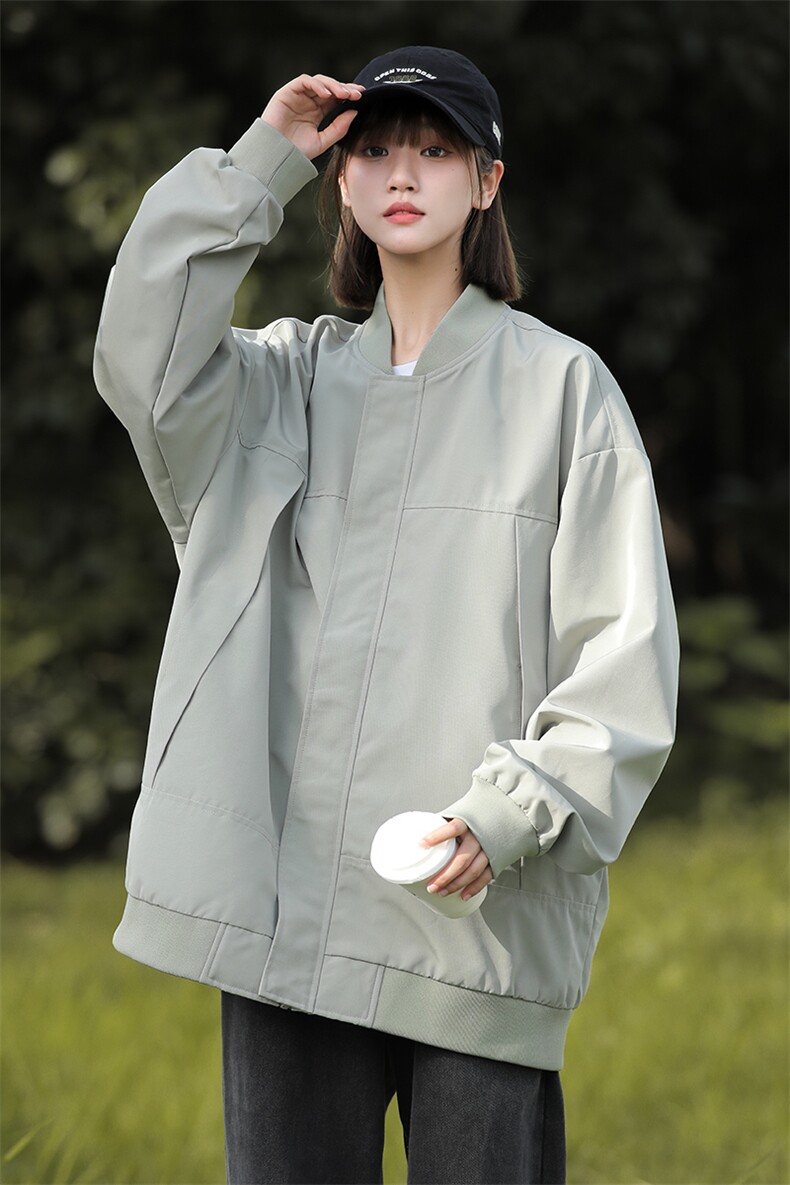 新款飞行夹克男美式复古棒球服外套高街潮牌CYJK9269P-75控价109,男装夹克,电商A128