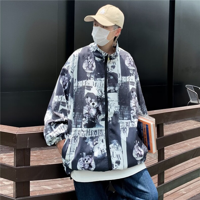 男秋季外套潮牌街头夹克HJ12P50,男装夹克,星座1116-2
