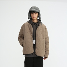 南夏乔装2025冬季新款日系复古刺绣格加厚棉衣情侣潮流休闲棉服男，男装棉衣，电商S006（B521）