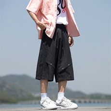 夏季新款潮牌高品质水洗原牛复古美式休闲七分牛仔裤男2556-特P39，男装牛仔裤，电商C305A