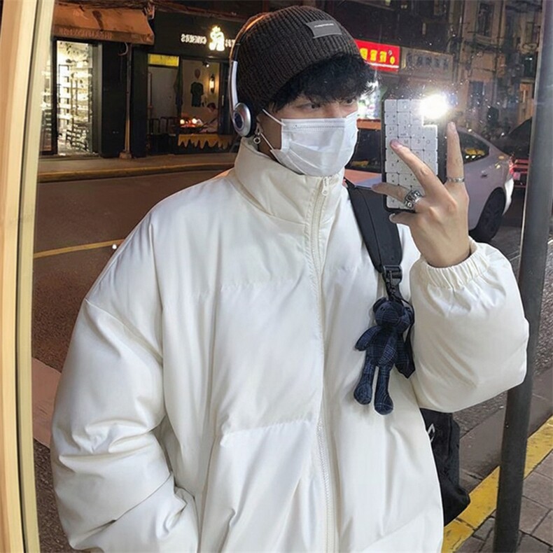 现货高品质美式高街冬季重磅三防羽绒棉衣男女加厚外套棉服冬,男装棉衣,电商A443
