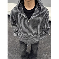 原宿新款简约文艺气质高质量条纹卫衣潮流ins日系慵懒MW01，男装卫衣，星座1116A（原606A-3）