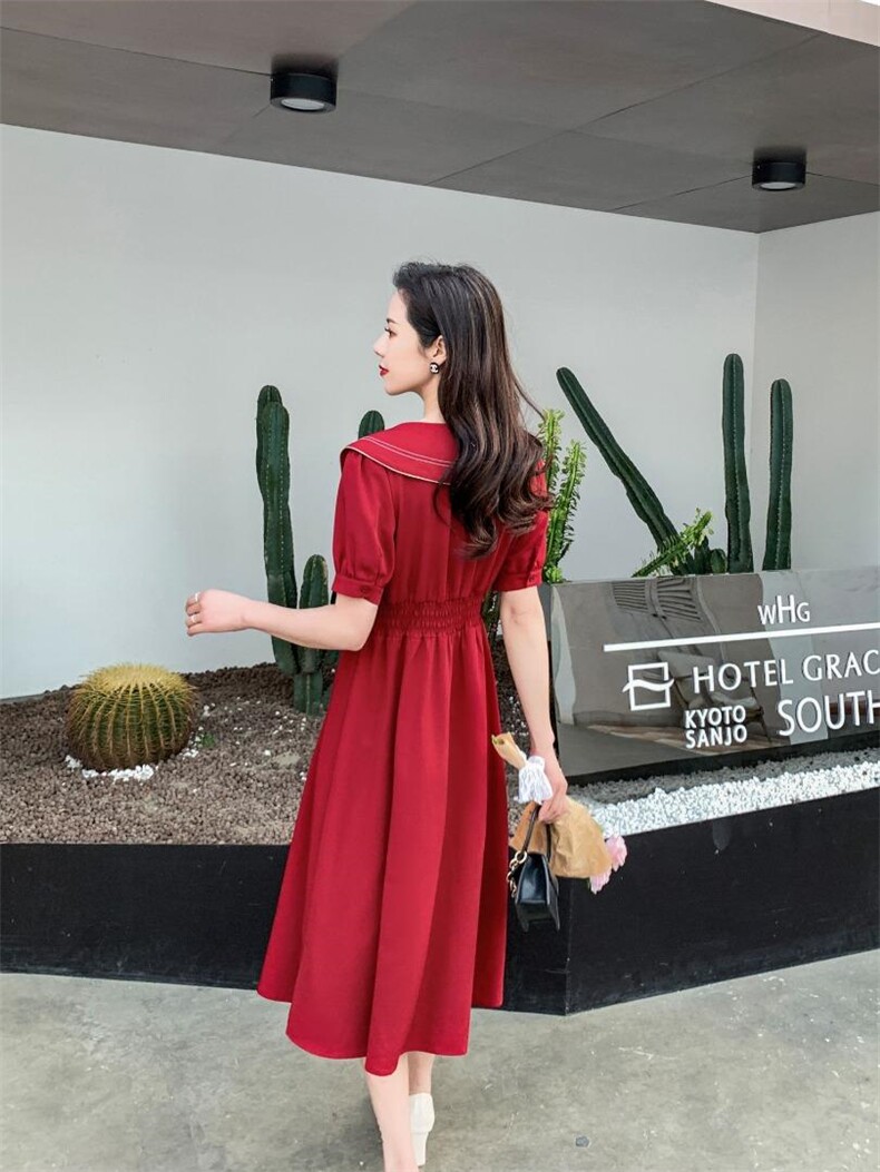 气质连衣裙，大气高端，女装连衣裙，春依恋