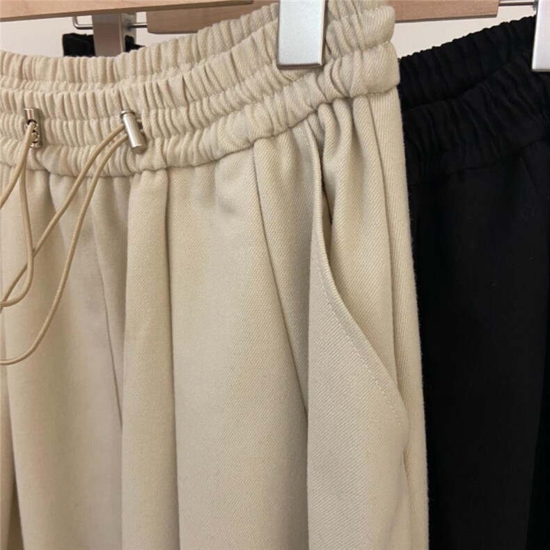 抽绳加厚半裙，女装半身裙，FMV