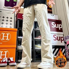 1506-1/K5521/P32白色弯刀弹力微喇牛仔裤男直筒喇叭裤子长裤，男装牛仔裤，星座1506-1