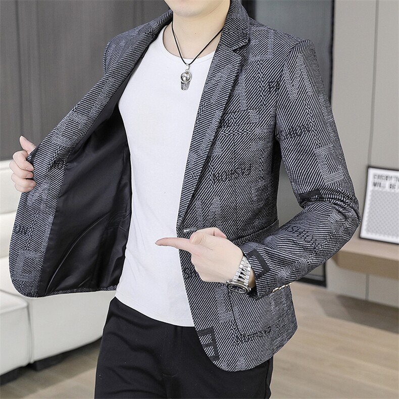 507A-X503-P802025春季时尚休闲小西装青年外套,男装西服,星座507A（原星座306B-2）