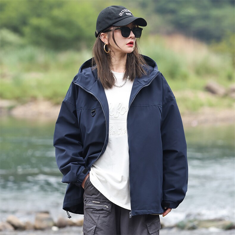 秋季潮牌日系宽松工装休闲夹克男外套连帽上衣CYJK9116-P75 控138图片