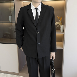 春款男女休闲西服开衫西装结婚伴郎服外套大码S-4XL JK380 P58图片