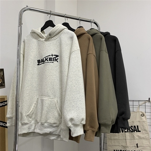 现货 秋冬季加绒连帽卫衣加厚上衣D329-QM627-加绒P65控88常规60图片
