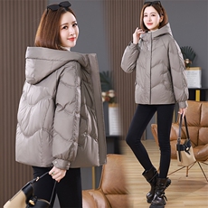 2025年冬季新款简约时尚休闲棉服现货，女装棉衣/棉服，婷思杰（原婷想服饰）