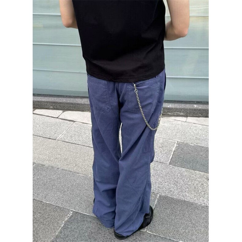 直筒阔腿牛仔裤夏季法工裤做旧复古男宽松百搭休闲工装裤NH181,男装牛仔裤,星座1116A（原606A-3）