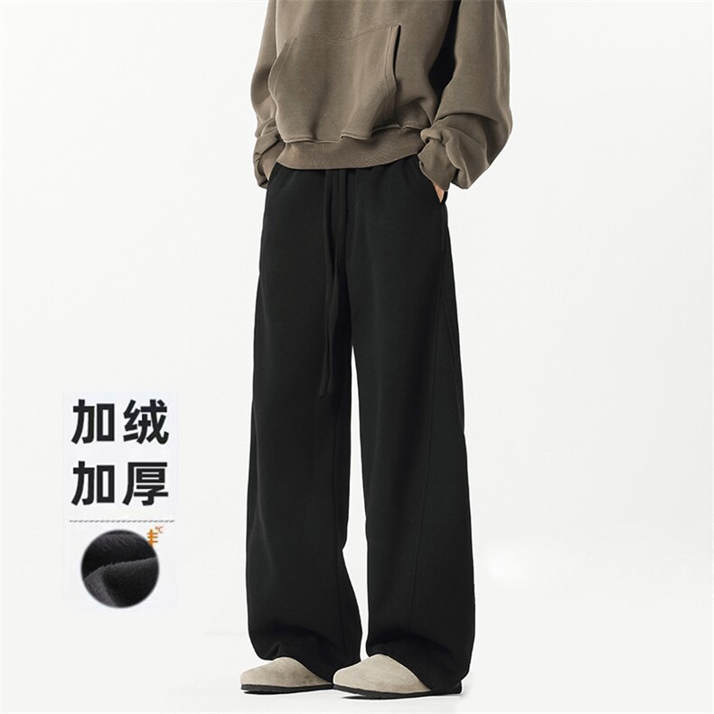 B258-K9928加绒P45控98 抖音品质 卫裤 65%棉35%聚酯纤维图片