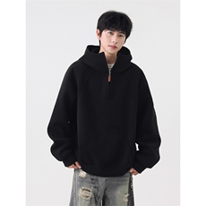 连帽卫衣男新款秋冬宽松百搭男女宽松帽衫潮牌情侣外套WY989-P54，女装短外套，星座208-5