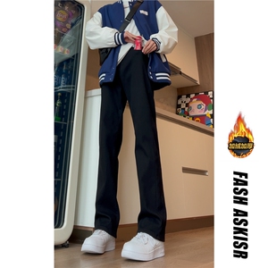 抖音得物品质百搭牛仔裤212-2-DY154-特P60 加绒特P65图片
