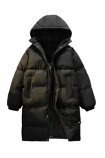 户外秋冬季长款棉服防寒棉衣外套2025过膝棉袄宽松HZ8817-P108，男装棉衣，星座610B-1