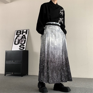 新中式汉元素新中式衬衫订婚敬酒男女半身裙唐装仿妆花马面裙汉服