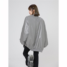 现货2025PU皮夹克美式潮牌女飞行服高街流行外套W318-P35，男装夹克，电商A170