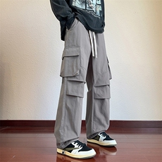 217-2-K17-P45秋季机能风伞兵防水冲锋裤男工装休闲裤大码，男装休闲裤，星座217-2