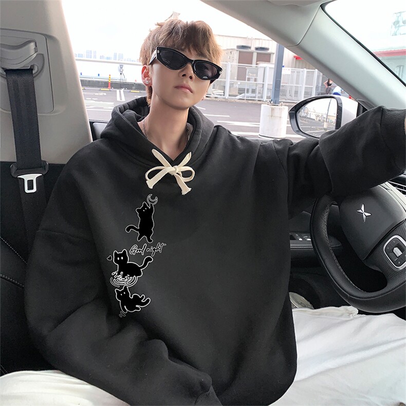 连帽卫衣男大码胖子帽衫大号运动服WY2461-P35,男装卫衣,电商A040