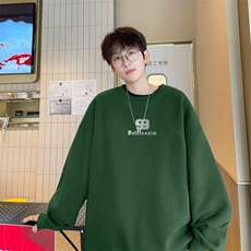 ！圆领卫衣男装港风长袖T恤男外套男WY188-P28，男装卫衣，电商B367