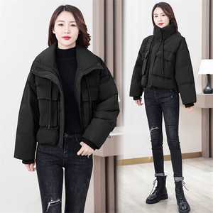 时尚保暖女士短款羽绒服 冬季新款宽松显瘦外套图片