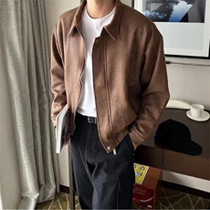 高品质韩版新品痞帅男皮衣夹克超帅欧巴外套A430-PY02P125，男装夹克，电商A430（原星座702）