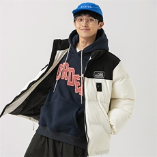 2026冬季新款男日系潮牌拼色宽松休闲棉服加厚外套MY378-F146，男装棉衣，电商A101（原外27）