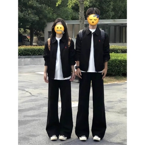 【网图慎上】美式微喇牛仔裤男修身黑裤子A166-NA5403-特P30控59