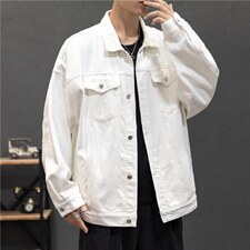 爆爆秋装新款男士牛仔衣情侣宽松外套男女百搭牛仔夹克JK336-P60，男装工装外套，星座1103-1