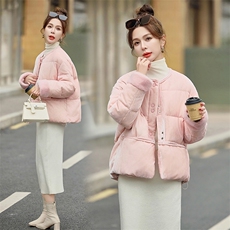 2024年冬季新款國风金丝绒羽绒服外套女，女装羽绒服，曼娅璐
