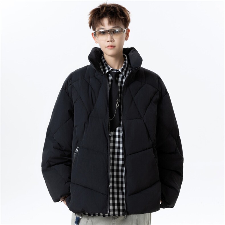 美式高街棉服复古蜘刺侠棉冬季棉袄男女面包服M5099P120控168,男装棉衣,电商A157