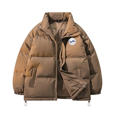 现货抖音得物可供视频冬季三防加厚羽绒棉衣外套面包棉服81127，男装棉衣，电商A486