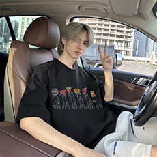 240g美式重磅短袖T恤FSDX289M-5XL特批25无差价控48，男装T恤，电商B219B