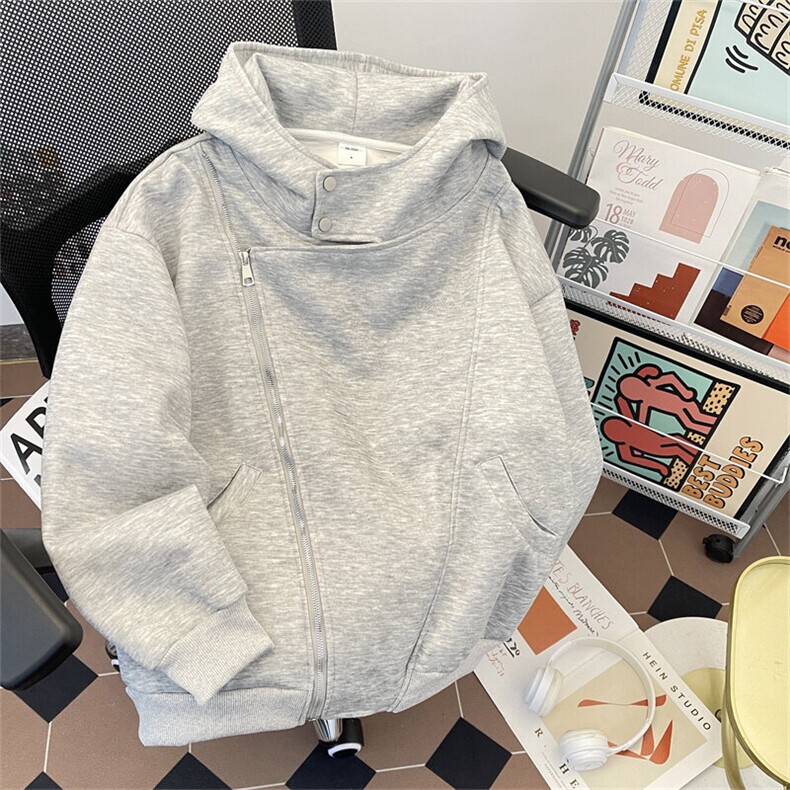 开衫卫衣男外套cleanfit潮流美式连帽衣服WY0185-P70,男装卫衣,星座308B-2