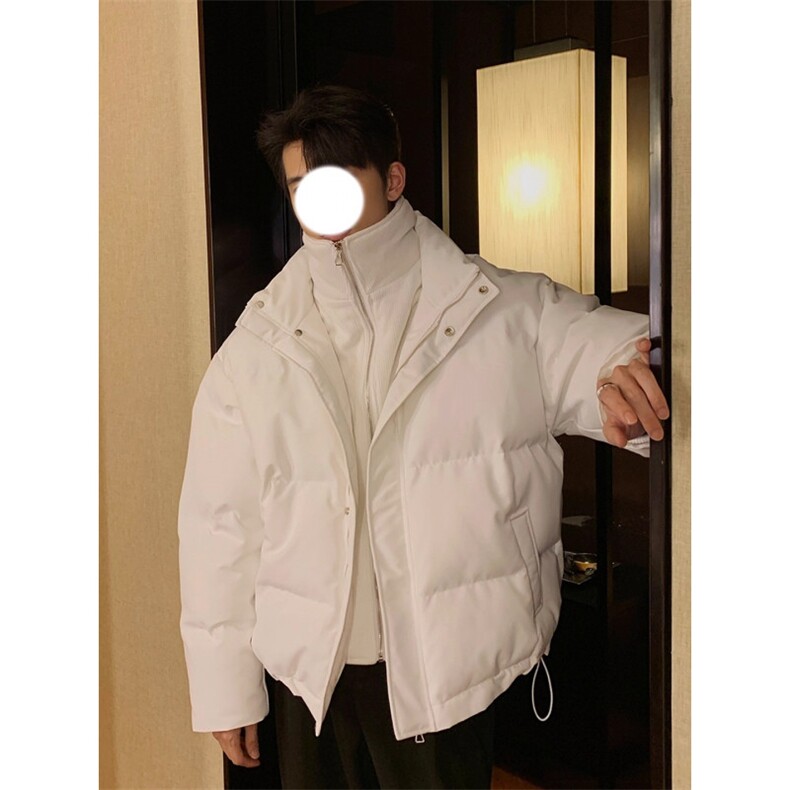 1506-1/MFM1031/P89新款假两件加厚痞帅高级感男冬季百搭棉袄外套,女装短外套,星座1506-1
