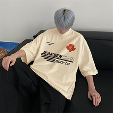 得物直播品质220克纯棉精梳xz605-dcm275-特批20控38，男装T恤，星座605(原A050)