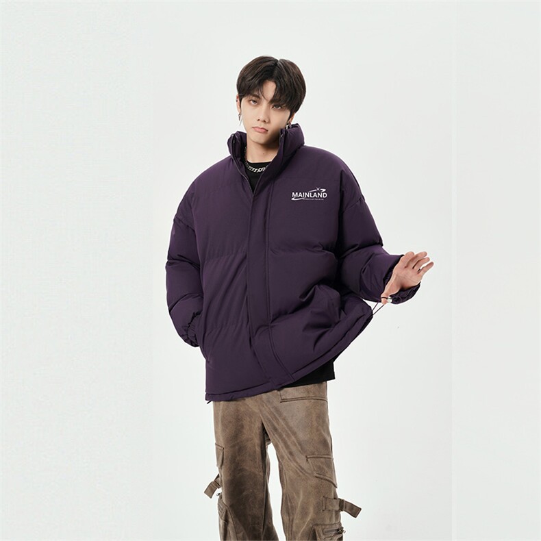 日系抖音直播高品质宽松男面包服羽绒棉外套棉衣M1053P90,男装棉衣,电商C408(原B339-1)