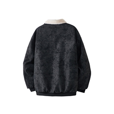 PY5552-P85特冬季PU皮棉服兔毛加绒加厚保暖棉衣，男装棉衣，电商D232
