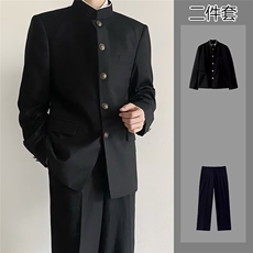 黑色西装+裤子