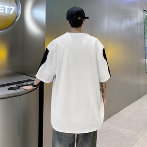 2023春夏季新款男休闲圆领短袖T恤T305P36图片