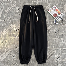 早秋新款肌理感贴标束脚裤A316-1-k1194p50控68，男装休闲裤，星座906（原电商a316-1）