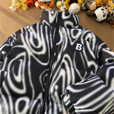 港风平铺星空情侣装男装棉衣宽松棉服加厚外套MY265-P110控148，男装棉衣，电商B370