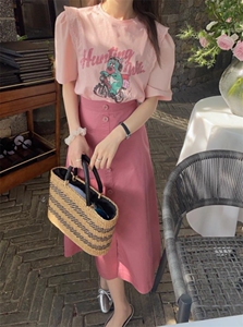 夏装新品大量上新，主打韩系连衣裙，上衣，半裙，套装全品类图片