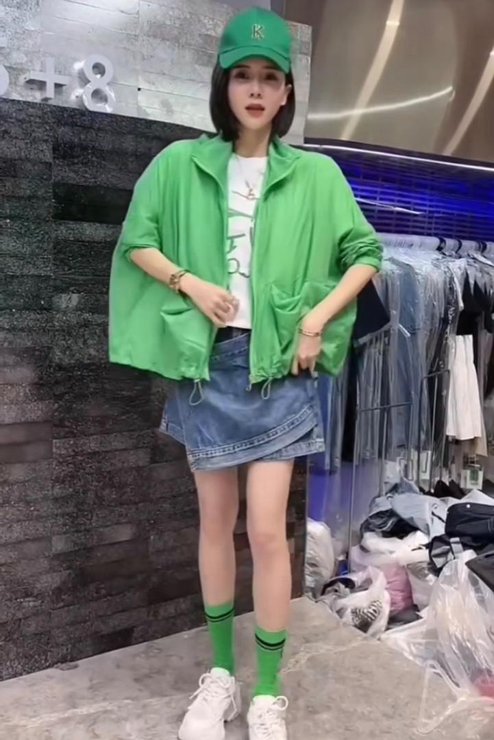 新款时尚糖果色休闲防晒衣,女装其它,L·H·X