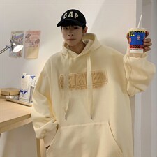 2025秋装新品钢印情侣卫衣连帽卫衣外套宽松上衣G1021P78男，女装短外套，电商A339