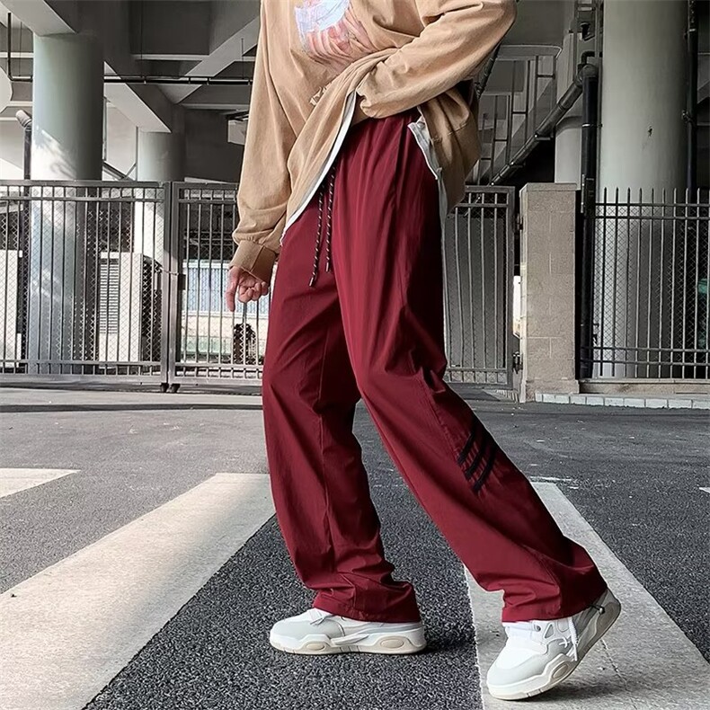休闲裤子男潮牌美式ins街头hiphop复古潮流宽松运动裤CK1668-P35,男装休闲裤,星座1008