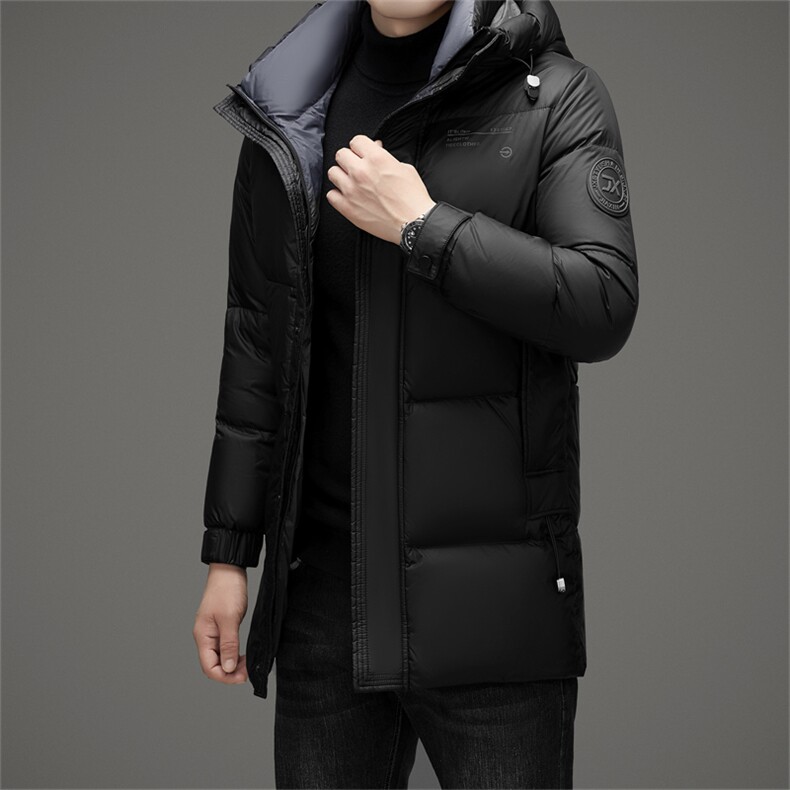 DAJ2307钱塘2020-2时尚新款百搭冬季厚款休闲中年男士羽绒服P280,男装羽绒服,钱塘207-2